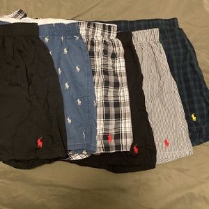 (lot of 6)Men's boxer shorts Polo By Ralph Lauren